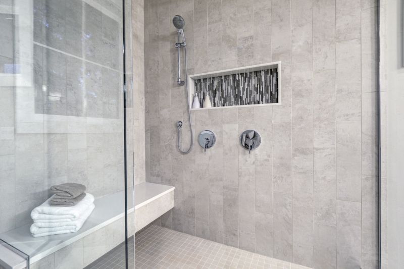 Shower Grout Installation